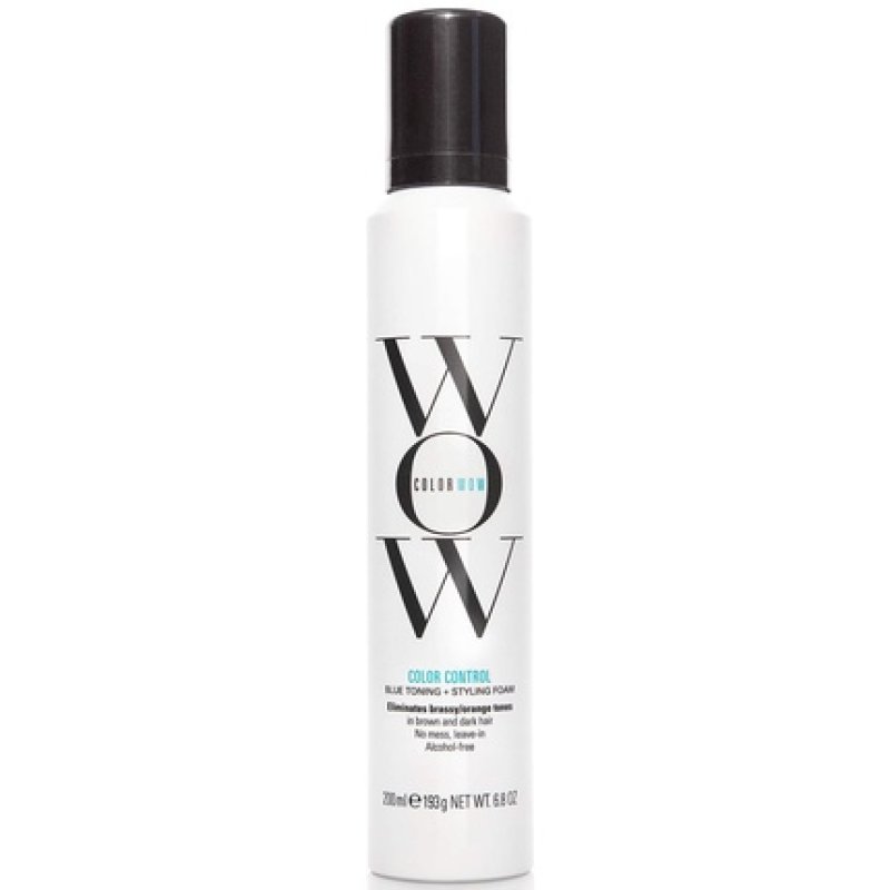 Color Wow Color Control Blue Toning & Styling Foam for Brunette Hair 200ml