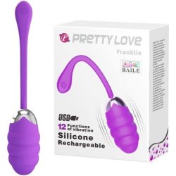 Pretty Love Franklin Vibrating Egg, Rechargeable