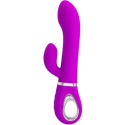 Double Stimulation Vibrator Pretty Love Ternence Lilac 10.5 Cm