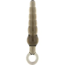Seven Creations Anal Stick With Ring - Butt Plug - White - 30 Mm