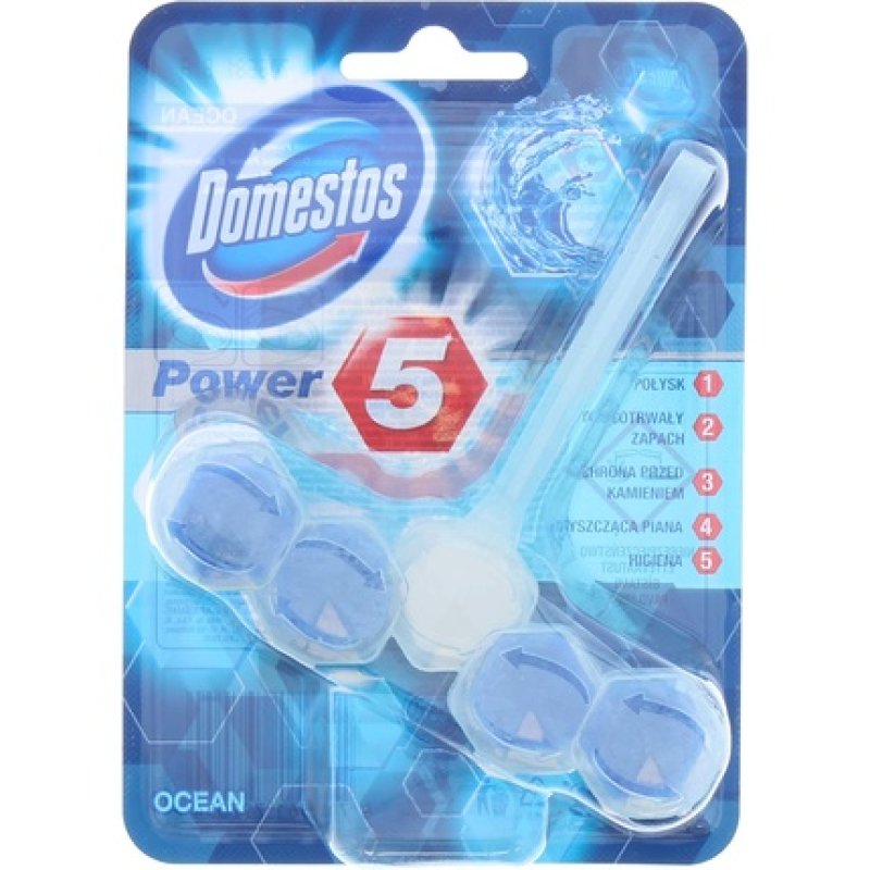 Domestos Power 5 Ocean Rim Block