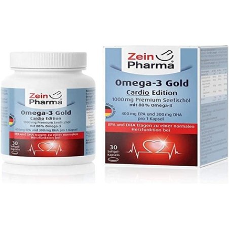 Zeinpharma Omega-3 Gold Cardio Edition 400mg EPA 300mg DHA Softgel Capsules