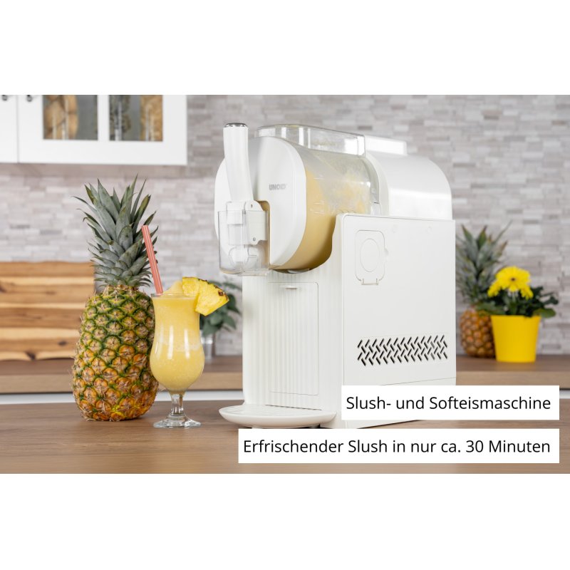 Unold 48965 2in1-Slush und Softeismaschine Sofia Sorbetière pour glace italienne 150 W