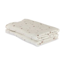 Nuuroo - Josefine bamboo muslin cloth 2-pak - Flower love