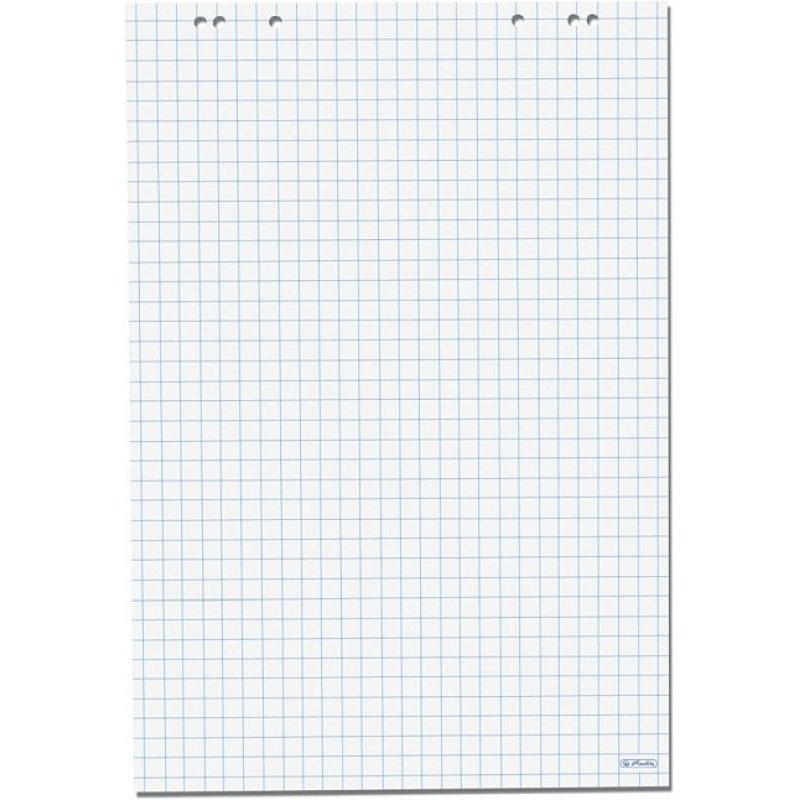 Flipchartblock 68x99cm 20 Blatt kariert 25mm/blanko