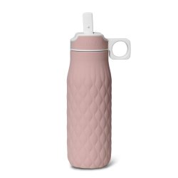 Nuuroo - Nima silicone drinking bottle 400 ml - Woodrose