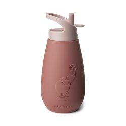 Nuuroo - Pax silicone drinking bottle - 350 ml - Mahogany