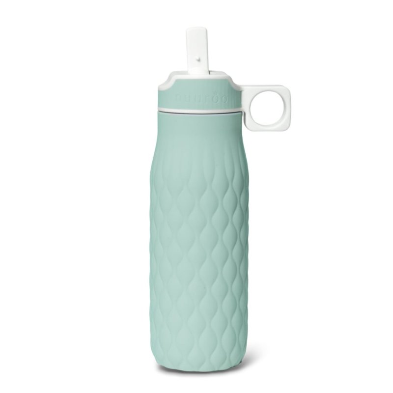 Nuuroo - Nima silicone drinking bottle 400 ml - Desert Sage
