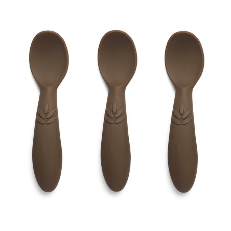 Nuuroo - Ella Silicone Spoon 3-Pack - Acorn