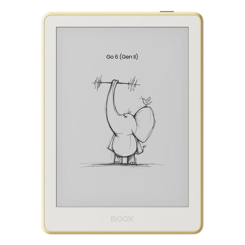 Onyx BOOX Go 6 (Gen II) e-book reader Touchscreen 32 GB Wi-Fi Yellow