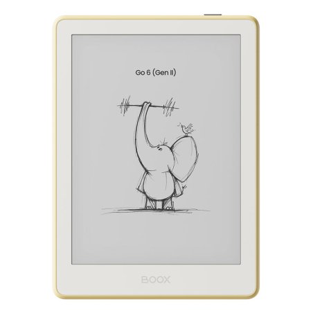 Onyx BOOX Go 6 (Gen II) e-book reader Touchscreen 32 GB Wi-Fi Yellow