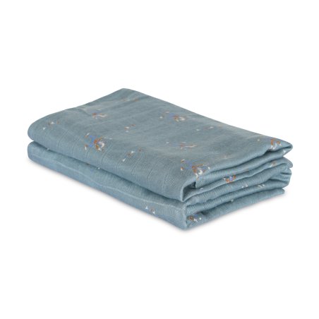Nuuroo - Josefine bamboo muslin cloth 2-pak - Celebration