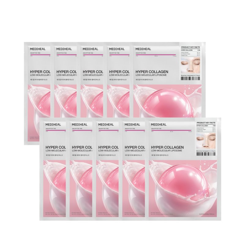 Mediheal - Hyper Collagen Mask - 10 pcs.