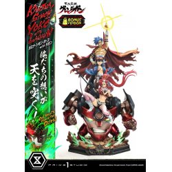 Gurren Lagann statuette Ultimate Premium Masterline Series 1/4 Kamina, Simon & Yoko with Lagann Deluxe Bonus Version 97