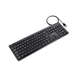 TooQ TQK-2003-B keyboard Universal USB Black