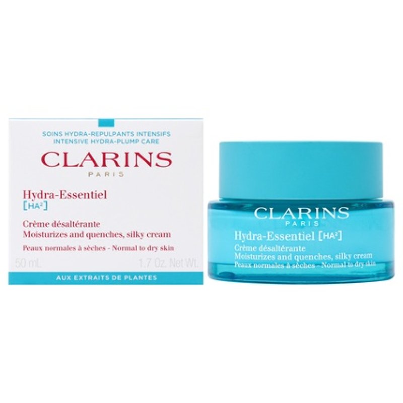Clarins Hydra-Essentiel Silky Cream for Normal to Dry Skin 1.7 oz