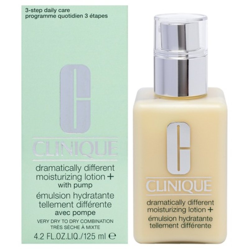 Clinique Dramatically Different Moisturizing Lotion Plus for Very Dry to Dry Combination Skin 4.2 oz