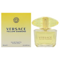 Versace Yellow Diamond Eau de Toilette Spray for Women 3 oz