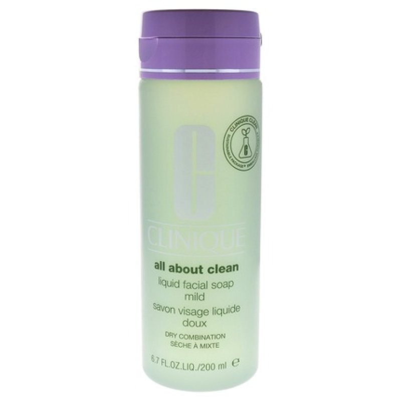 Clinique All About Clean Liquid Facial Soap Mild 6.7 oz
