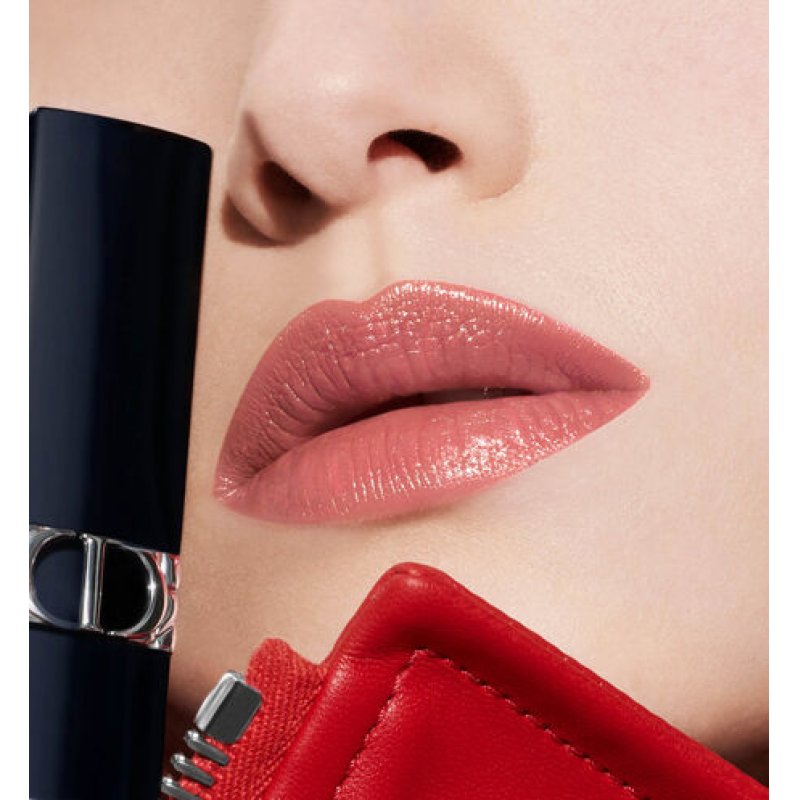 Dior Rouge The Refill Lipstick 100 Nude Look metallic finish