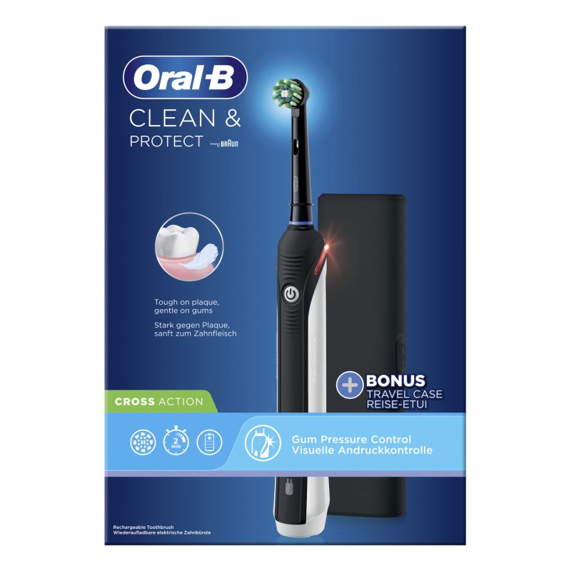 Oral-B Clean & Protect Adult Rotating toothbrush Black