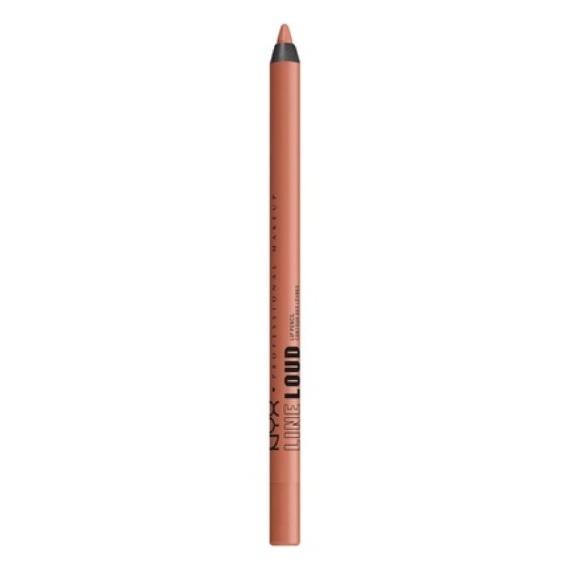 NYX PROFESSIONAL MAKEUP Line Loud Lip Liner Longwear and Pigmented Lip Pencil with Jojoba Oil Vitamin E - Daring Damsel