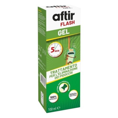 Aftir Flash Gel Anti-Lice Treatment 100ml - Includes Comb