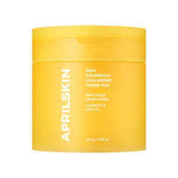 Aprilskin Real Calendula Hyaluronic Toner Pad 60 Pads 140g