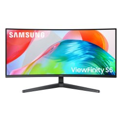 Samsung S55GH écran plat de PC 86,4 cm (34") 3440 x 1440 pixels UltraWide Quad HD LCD Noir