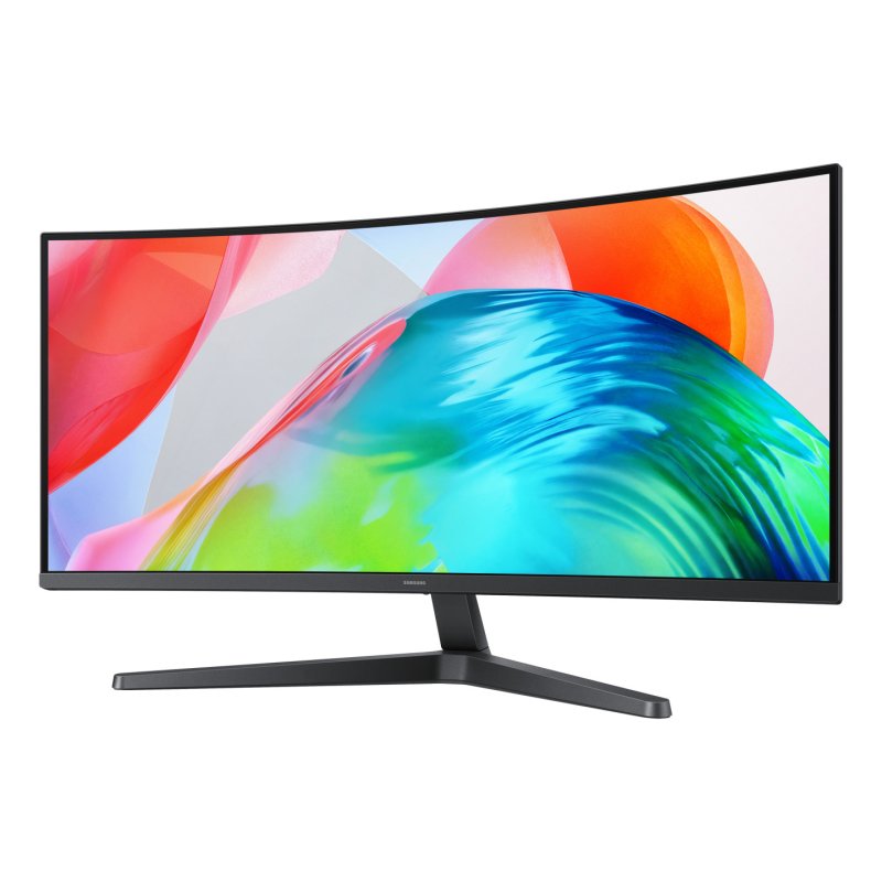 Samsung S55GH computer monitor 86.4 cm (34") 3440 x 1440 pixels UltraWide Quad HD LCD Black