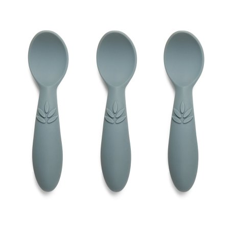 Nuuroo - Ella Silicone Spoon 3-Pack - Lead