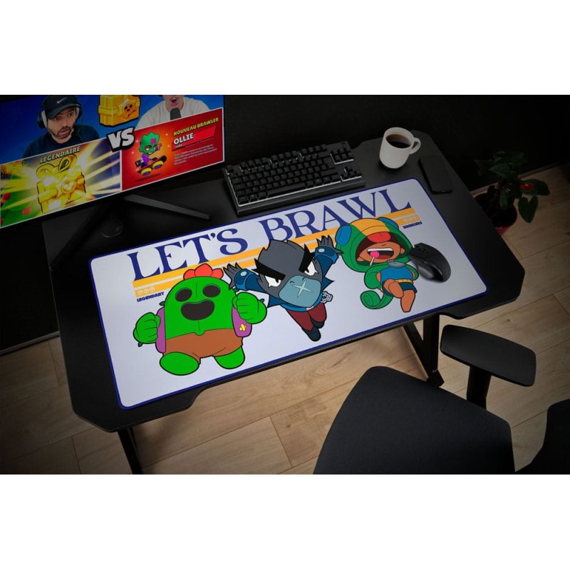 Brawl Stars XXL Desk Mat Let's Brawl