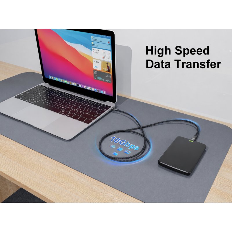 Equip USB-C to C Active Optical Cable, 7.5m, PD 60W, 8K/60Hz, 10Gbps, Video Data PD