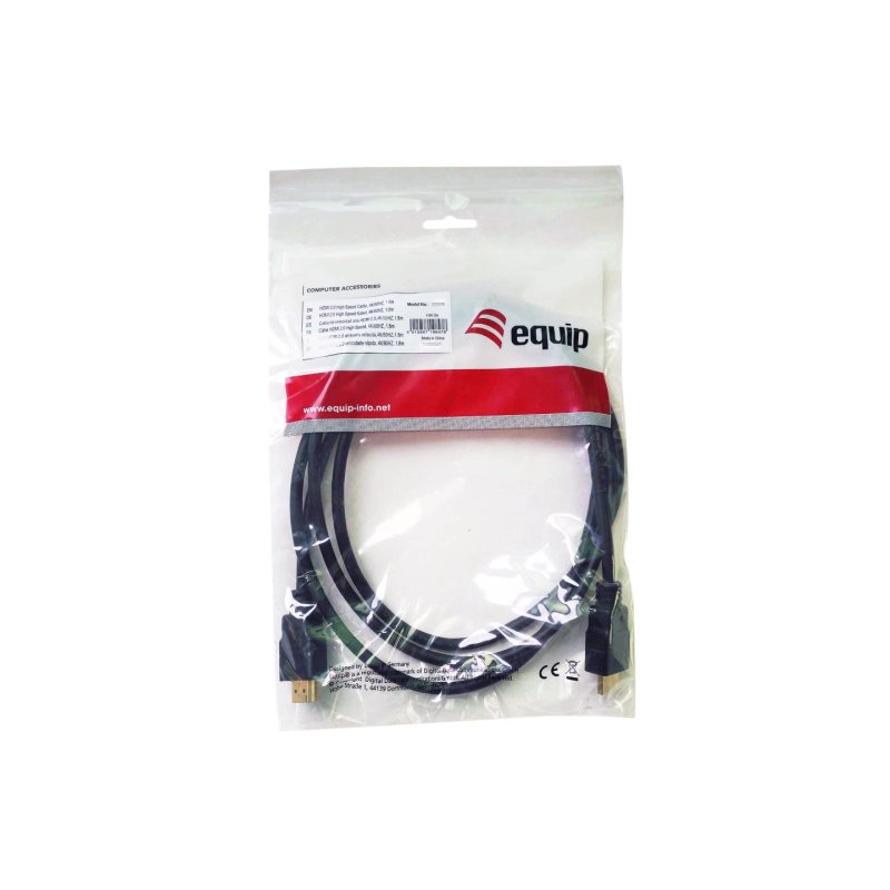 Equip HDMI 2.0 Cable, 0.5m, 4K/60Hz
