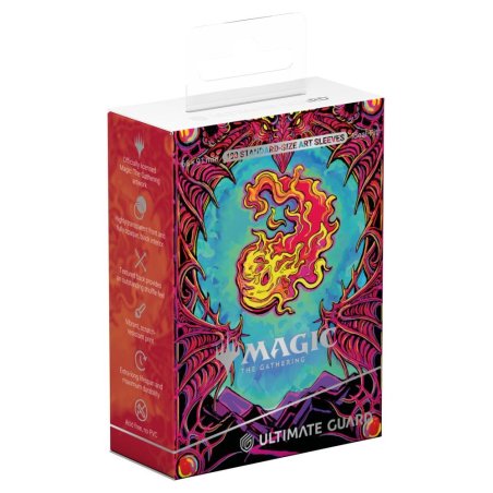 Ultimate Guard Art Sleeves Magic: The Gathering "Mana Token" - Mountain
