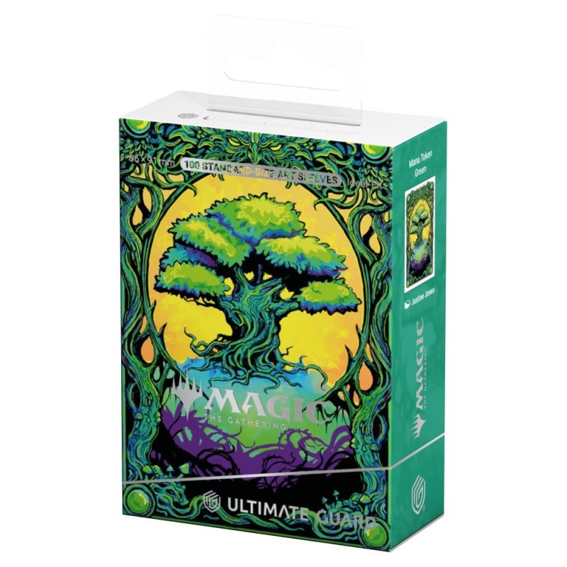 Ultimate Guard Art Sleeves Magic: The Gathering "Mana Token" - Forest