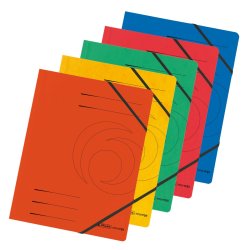 Herlitz 10902872 box file Blue, Green, Orange, Red, Yellow Carton