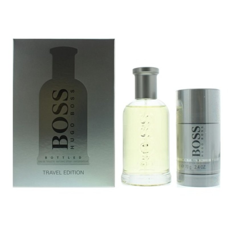 Set Hugo Boss Bottled, Barbati, Eau De Toilette 100ml Deostick 75ml