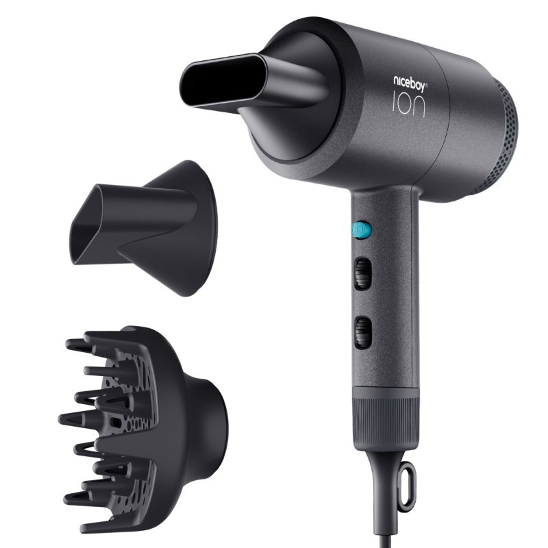 Niceboy ION AirSonic STAR hair dryer 2100 W Black