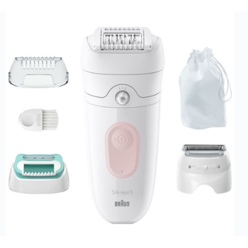Braun Silk-epil 5 SE5-050 Epilator White/Pink