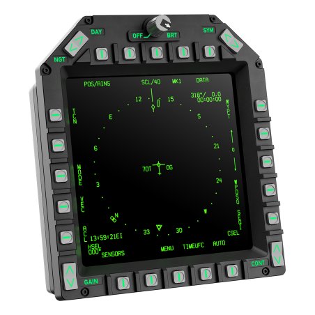Moza Racing AMPCD Display Panel Flight display