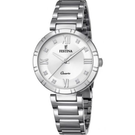 Festina Ladies Analog Quartz Watch With Stainless Steel Bracelet F16936/A
