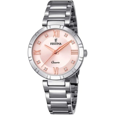 Festina Ladies Analog Quartz Watch With Stainless Steel Bracelet F16936/C