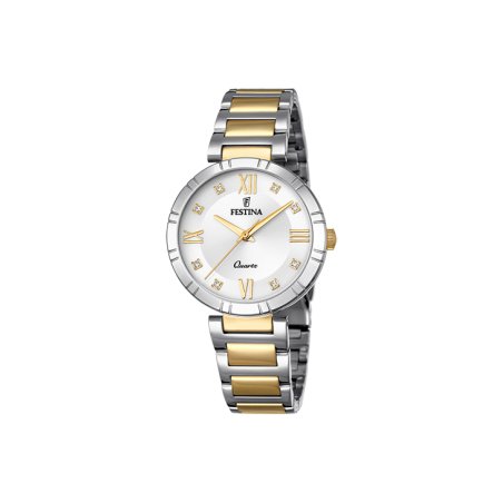 Festina Ladies Analog Quartz Watch With Stainless Steel Bracelet F16937/A