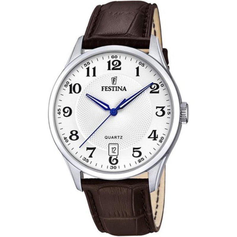 Festina Men's Analogue Quartz Watch With Leather Strap F20426/1