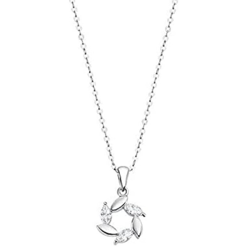 Lotus Silver Ladies Necklace Lp3188-1/1 From The Pure Essential Collection In