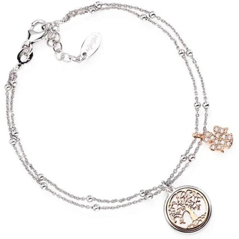 Thierry Mugler Amen Women's Bracelet 925 Silver 13 Zirconia One Size 88160096