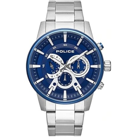 Police Silver Avondale Watch 15523jstbl/03m