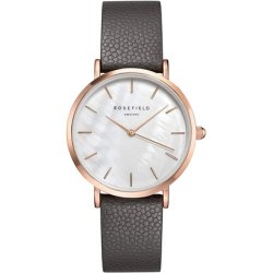 Rosefield Upper East Side Women's Analog Quartz Watch with Leather Bracelet UWGCSR-U29