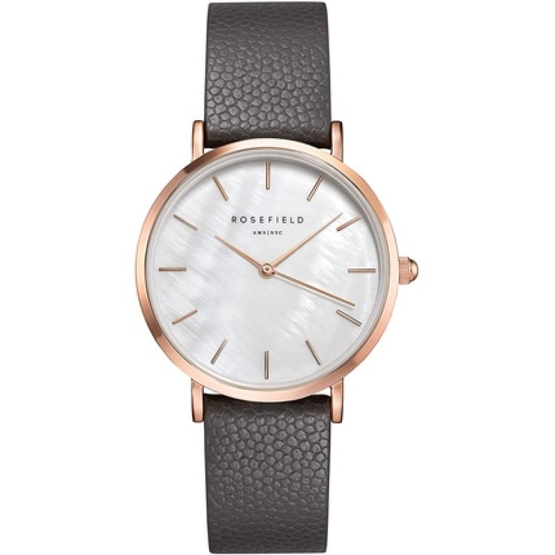 Rosefield Upper East Side Women's Analog Quartz Watch with Leather Bracelet UWGCSR-U29